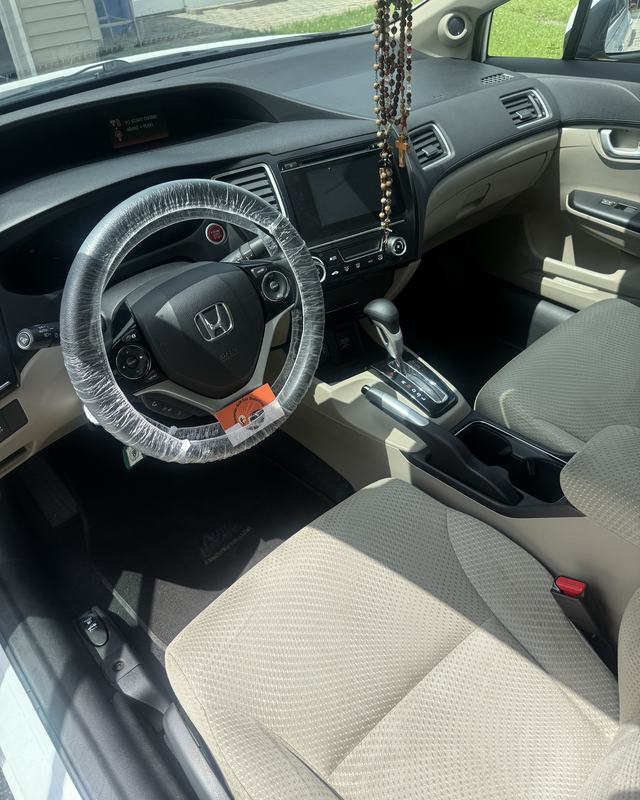 Clean Honda Civic interior